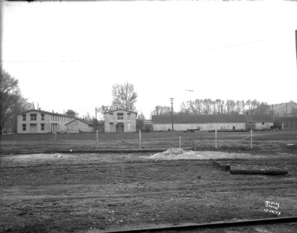 Camp Randall Barracks Barracks at Camp Randall at the end of W. Johnson Street, University of Wisconsin-Madison.