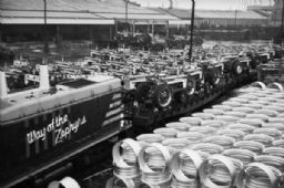 Farmall Delivery by Rail