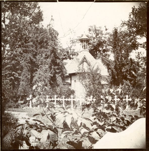 View of the Chapel of the Woods located at St. Francis Seminary.