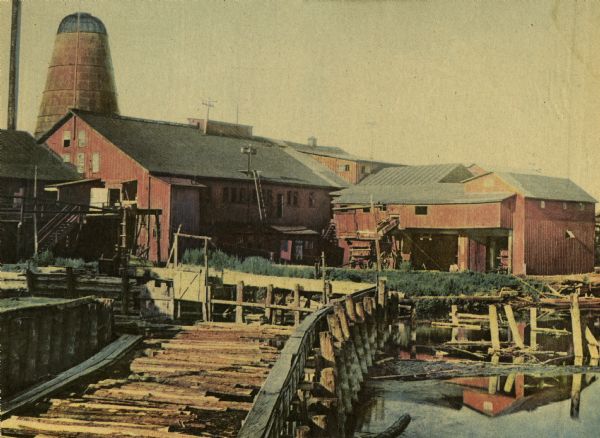 Holt Lumber Company sawmill, built in 1840.