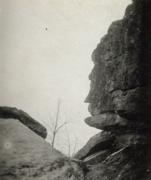 Lake Mendota Profile Rock A view of Profile Rock at Farwell Point on Lake Mendota.