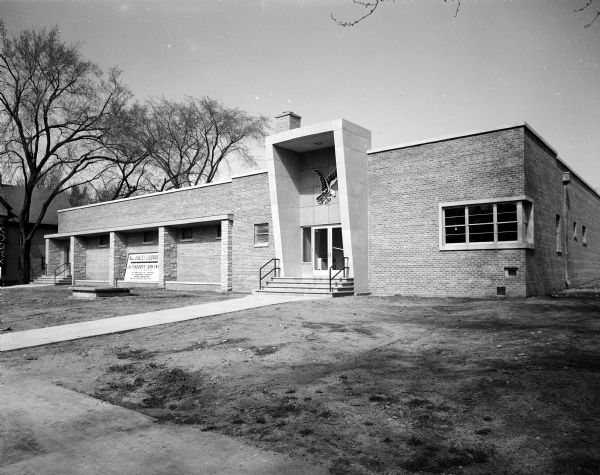 Madison Eagles Aerie 623 New Clubhouse Exterior view of the new clubhouse for Fraternal Order of Madison Eagles Aerie 623, 1236 Jenifer Street.