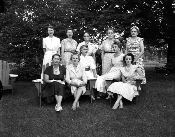 Opti-Mrs. Club Officers Officers of a new organization for wives of Optimist Club members, called the Opti-Mrs. Club.