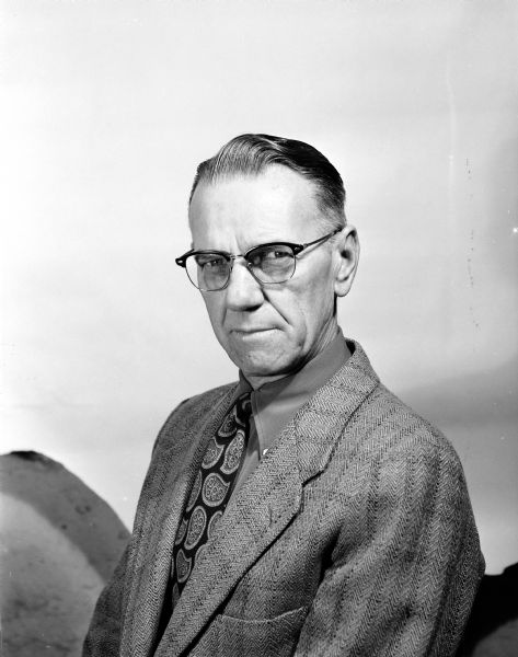 Portrait of a Man Portrait of either Neil Stoddard, President of Ray Kraft Furniture, or Farrand W. Shuttleworth, lawyer.