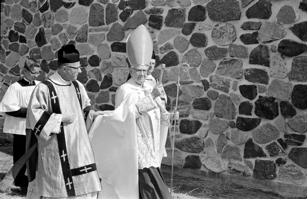 Bishop William P. O'Connor Dedicates New St. Maria Goretti Parish Center Building Madison Diocese Bishop William P. O'Connor dedicates the new St. Maria Goretti Parish Center building. The parish center building, the first phase of a parish complex, includes a chapel which seats 600, a dining room, and four school rooms.