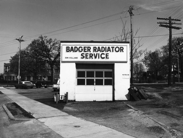 Badger Radiator Service, 2305 Winnebago Street.  Owned by Donald Felland from 1960-2005.  Demolished in 2008.
