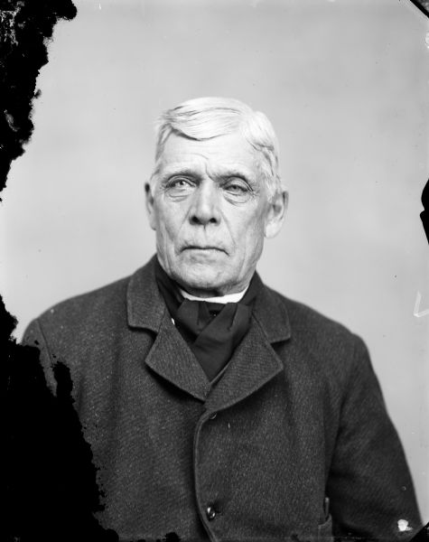 Portrait of an Elderly Man Waist-up studio portrait of an elderly man.