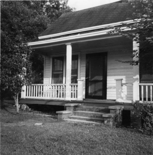 Exterior view of the Delta Ministry Office at 702 Wall Street taken by a civil rights volunteer. The office was directed by Reverend Harry Bowie, "the former Episcopal minister of a church in Long Branch, New Jersey."