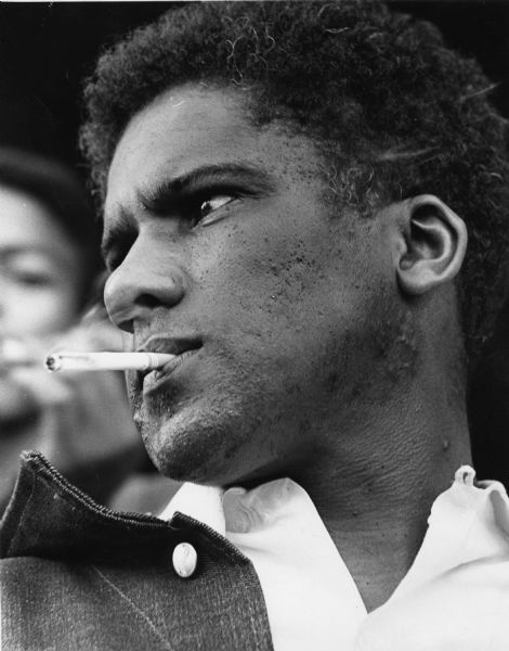 James Forman James Forman, noted civil rights activist, smoking a cigarette. Forman was known for his work in SNCC (Student Nonviolent Coordinating Committee) and as the author of several books.