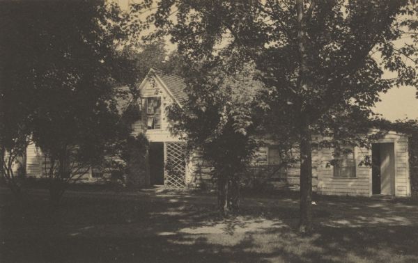 The “loggery” cottage built for James Duane Doty.