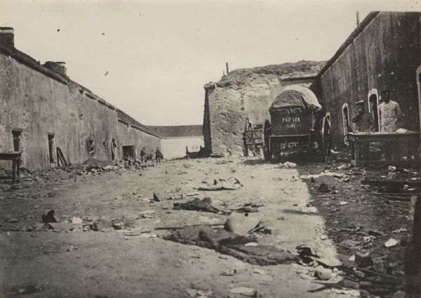 Fort Fliron Near Liege Fort Fliron was one of the fortifications surrounding the Belgian City of Liege. It was captured by the Germans in August, 1914.