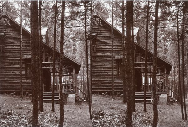 Bird's Nest Cottage Log Cabin Log cabin in the woods.