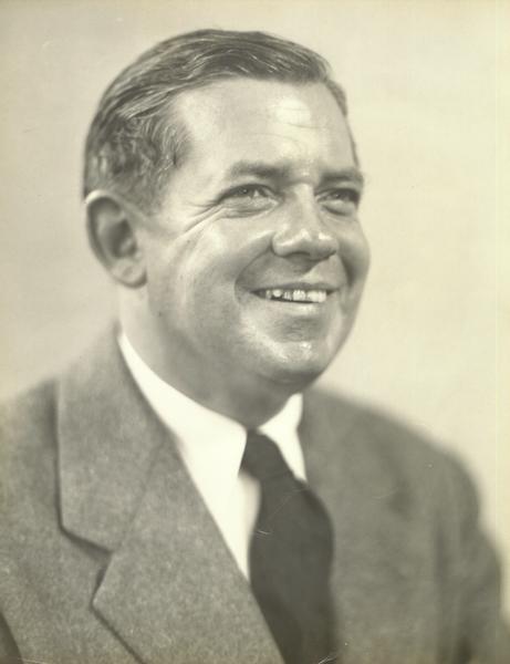 Homer Bigart Quarter-length portrait of Homer Bigart, (1907-1991) award-winning journalist with the "New York Herald-Tribune" and the "New York Times".