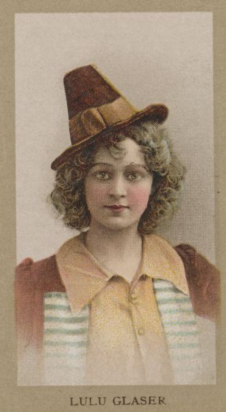 Lulu Glaser (1874-1958), renowned Victorian/Edwardian comedic actress and singer.