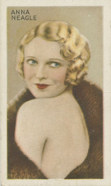 Anna Neagle [Florence Marjorie Robertson] (1904-1986), started as a dancer and became a popular film actress.