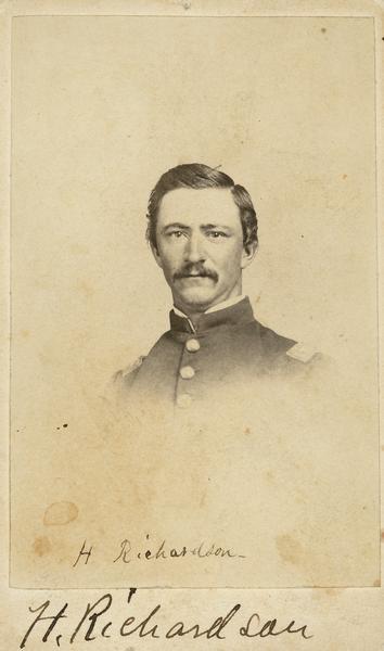 First Lieutenant Hollon Richardson of the 7th Wisconsin Volunteers, Company A, Iron Brigade.