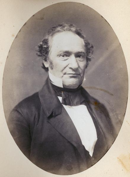 Salted paper photoprint of James Duane Doty, territorial governor of Wisconsin 1841-44.
