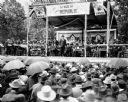 William Jennings Bryan Addressing Crowd