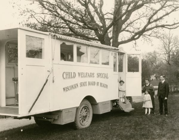 Wisconsin State Board of Health's vehicle the "Child Welfare Special".