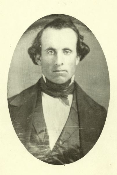 Quarter-length portrait of Daniel L. Wells.