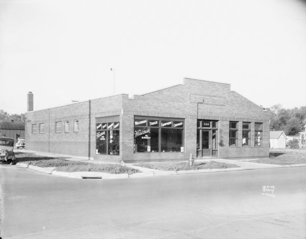 Wisconsin Truck Equipment Co. Wisconsin Truck Equipment Co., 1134 Regent Street, manufacturer of Wisconsin Oil Burner.