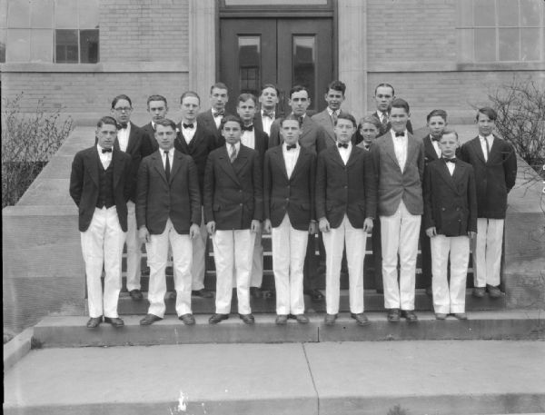 Wisconsin High School men's glee club, University of Wisconsin.