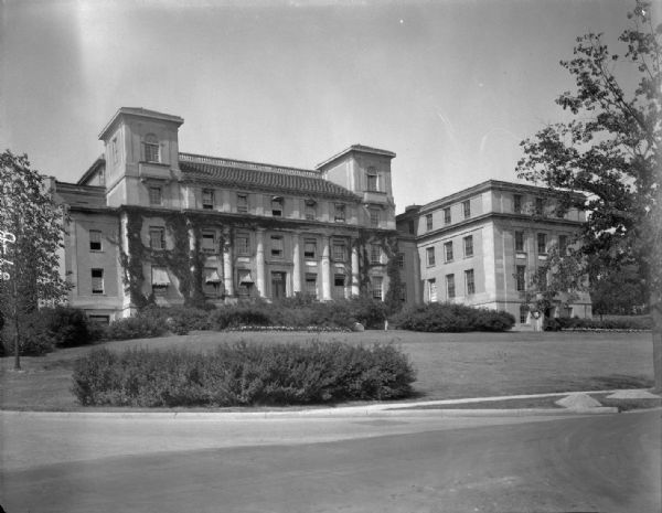 University of Wisconsin Home Economics building, 1300 Linden Drive, from the southwest.