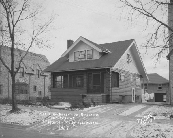 Gulesserian House | Photograph | Wisconsin Historical Society