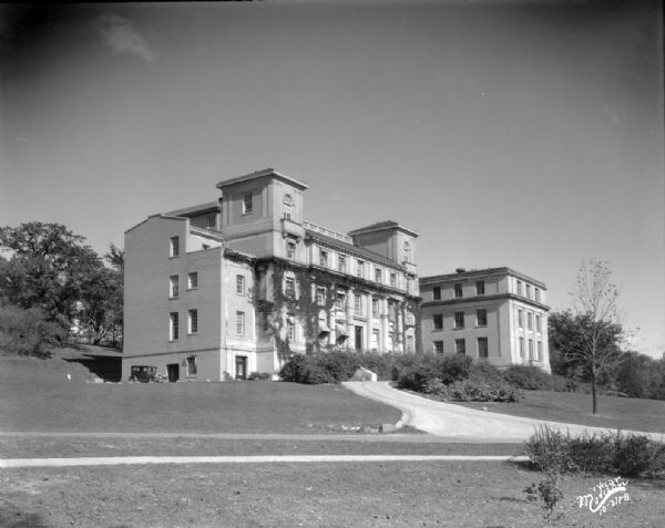 University of Wisconsin Home Economics building, 1300 Linden Drive, from the west.