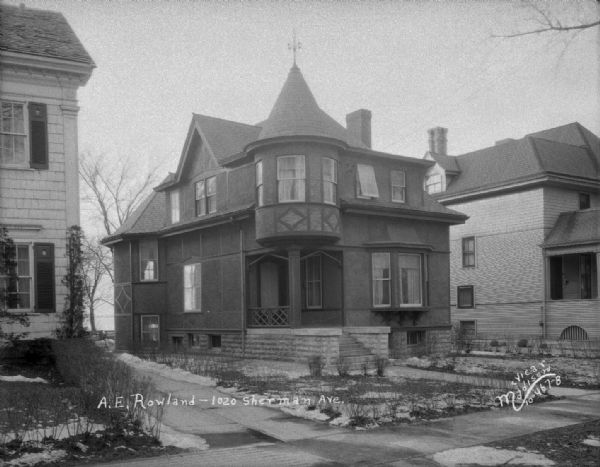 Alf E. Rowlands House, 1020 Sherman Avenue.