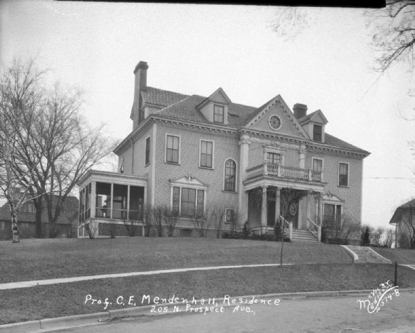 Charles E. Mendenhall house, 205 N. Prospect Avenue.
