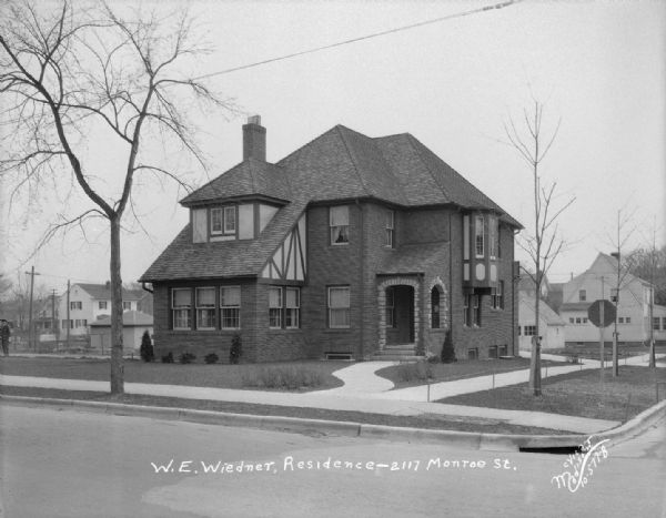 William E. Wiedner house, 2117 Monroe Street.