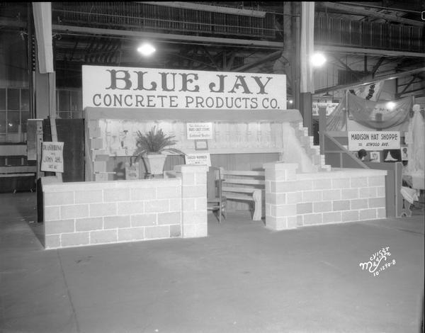 Blue Jay Concrete Co., cast stone, booth at East Side Business Men's Association (ESBMA) Fall Festival.