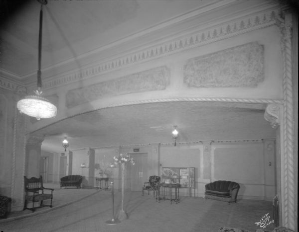 Eastwood Theatre entrance lobby.