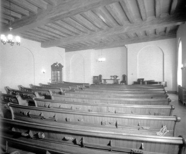 First Congregational Church student chapel, at 1609 University Avenue.