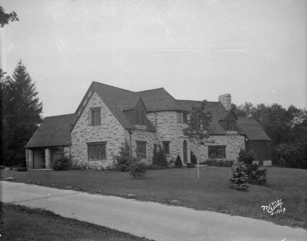 Andrew B. and Hilda C. Helstrom house, 3452 Crestwood Drive, in Shorewood Hills.