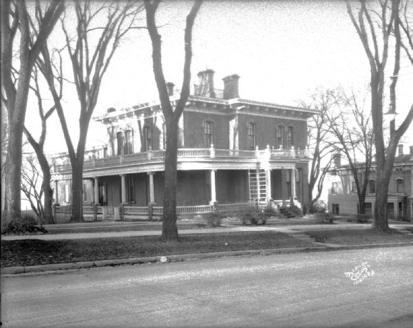 Governor's residence, 130(?) East Gilman Street.