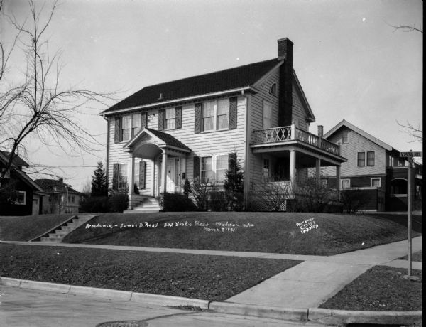 James B. Read house, 302 Vista Road.