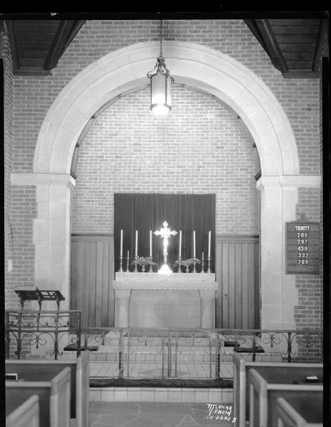 St. Francis House Chapel altar, 1001 University Avenue.