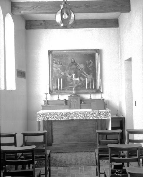 St. Francis Clubhouse small chapel, 1001 University Avenue.
