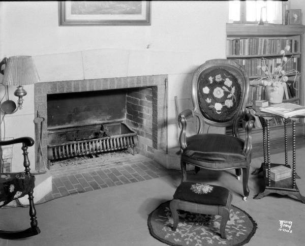 Reuben and Cora Neckerman living room at 206 Forest Street.