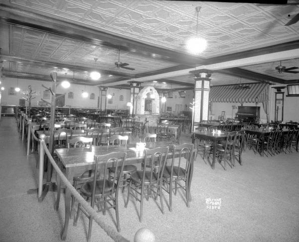 Interior view, Madison Cafeteria, 215 W. Washington Avenue.