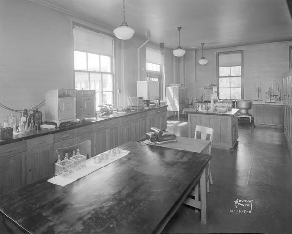 The Wisconsin Department of Agriculture and Markets, Dairy and Food Division biological laboratory, 1 W. Wilson Street.