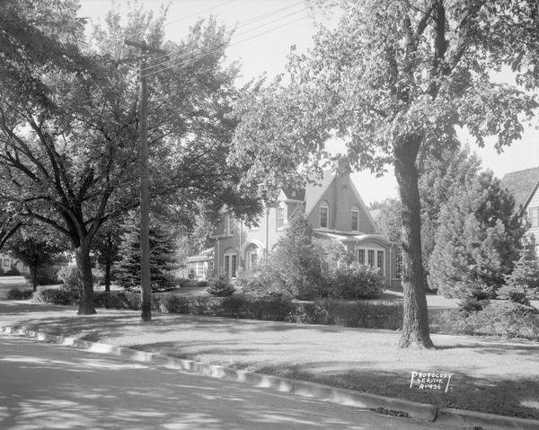 John W. Coan House at 3826 Council Crest, in Nakoma neighborhood. President Coan Sletteland Co.