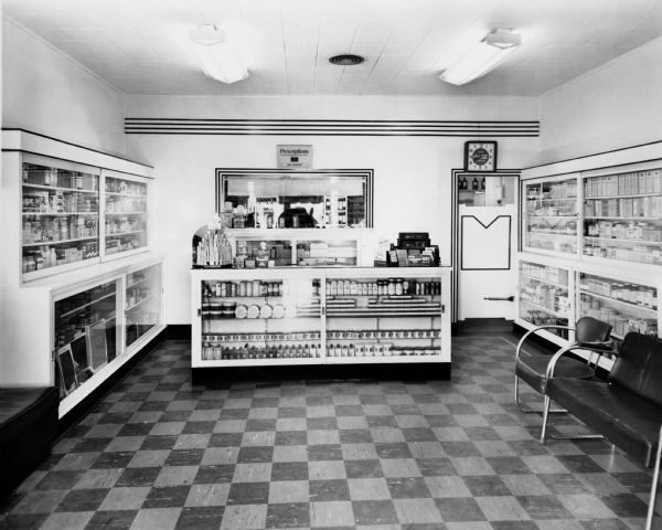 Barnes' Pharmacy | Photograph | Wisconsin Historical Society