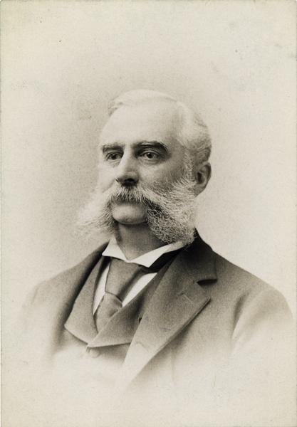 Portrait of the druggist J.N. Hegeman, who was the proprietor of several drugstores in New York City in the late 19th century. Hegeman was also once the secretary of the Columbia University College of Pharmaceutical Sciences.