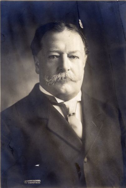 Studio portrait of William Howard Taft.