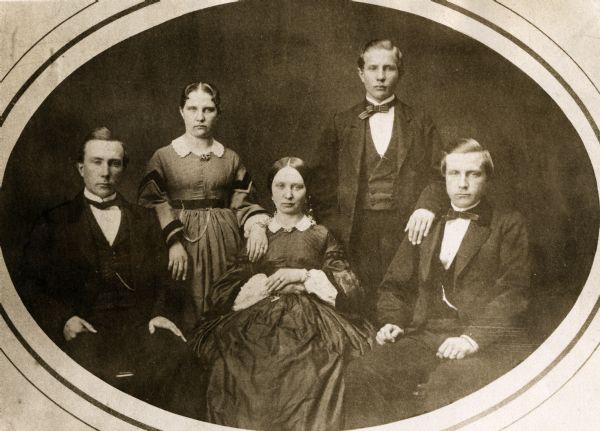 John D. Rockefeller, Jr.'s family, including John D. Rockefeller, Sr. -  Photographs - Arkansas Studies Research Portal