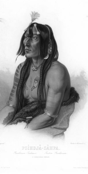 Psíhdjä-Sáhpa, a Yanktonan Indian.