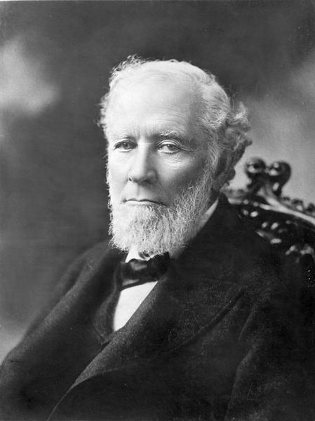William Deering (1826-1913), founder of the Deering Harvester Company. In 1902 the Deering company became part of the International Harvester Company.